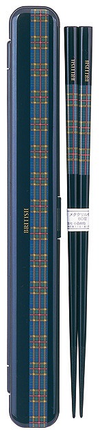 Chopsticks & Case Set (L) British#箸・箸箱セット（Ｌ） ブリティッシュ